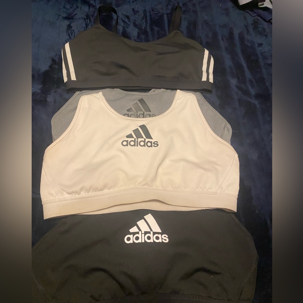 LOT of 4 XL Adidas sports bras